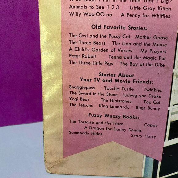 WALT DISNEY’S VTG 1964 MARY POPPINS COLLECTIBLE HARDCOVER BOOK WHITMAN #2450 - Picture 16 of 16